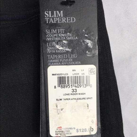 ❓GUESS❓ JEANS, SLIM TAPERED: MSRP $128 *NWT* - Picture 7 of 7